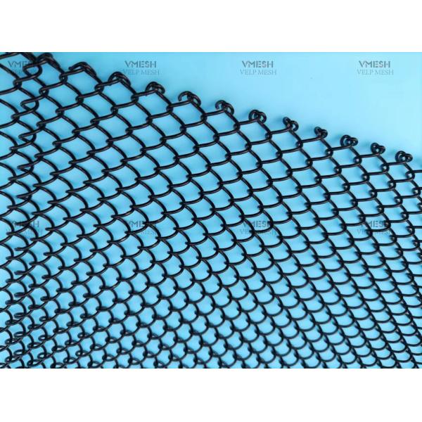 Decorative Aluminum Chain Link Curtain Cascade Coil Drapery Wire Mesh Curtains