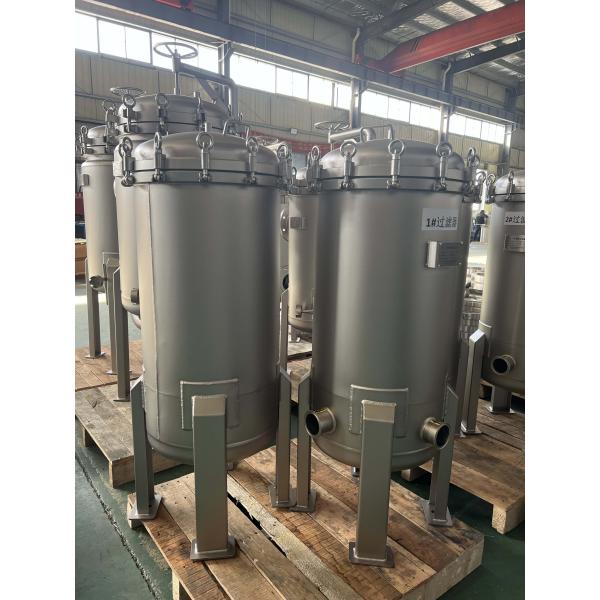 12 Water Multi Bag Filter Housing Stainless Steel Treatment For Paints / Liquid