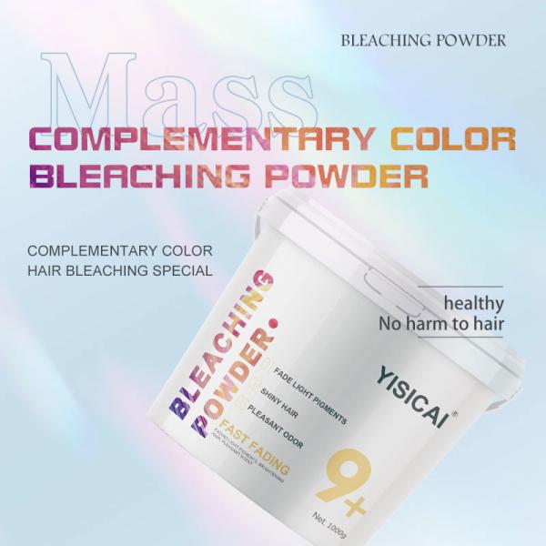 Professional Hair Bleaching Powder for Salon Quick-Drying Formula Low Irritation Strong Adhesion 6% Hydrogen Peroxide