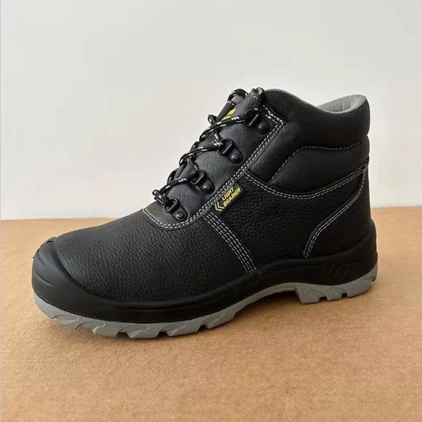 Chaussures de travail de sécurité S3 en cuir authentique chaussures de travail pour hommes