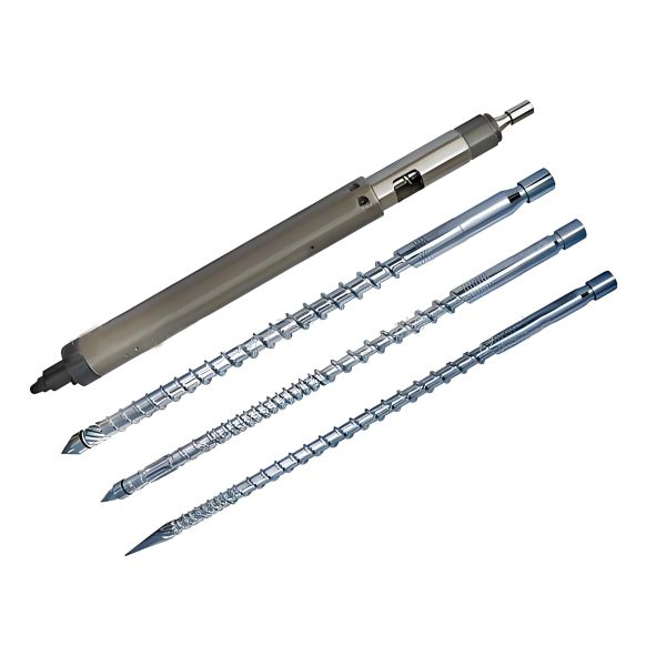 LCP PPS PPA dedicated high wear-resistant and corrosion-resistant bimetallic injection molding machine screw and barrel