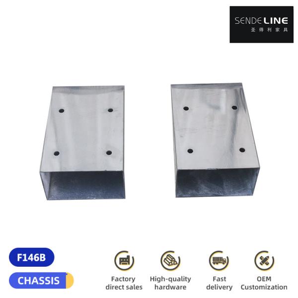 Production Of Barber Chair Accessories Stainless Steel Barber Chair Armrest Covers