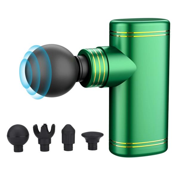 Nano Silica Gel Handle Handheld Massage Gun for Relaxing Muscles 6 Hours Working Time