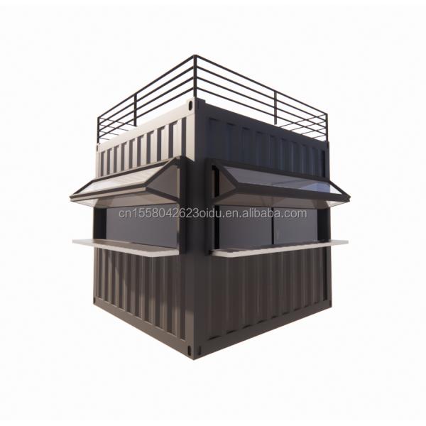 Modern Design Steel Buildings Flat Pack Shipping Prefabricated Sandwich Panel Pre Fab Container Folding Portable Foldable Container House