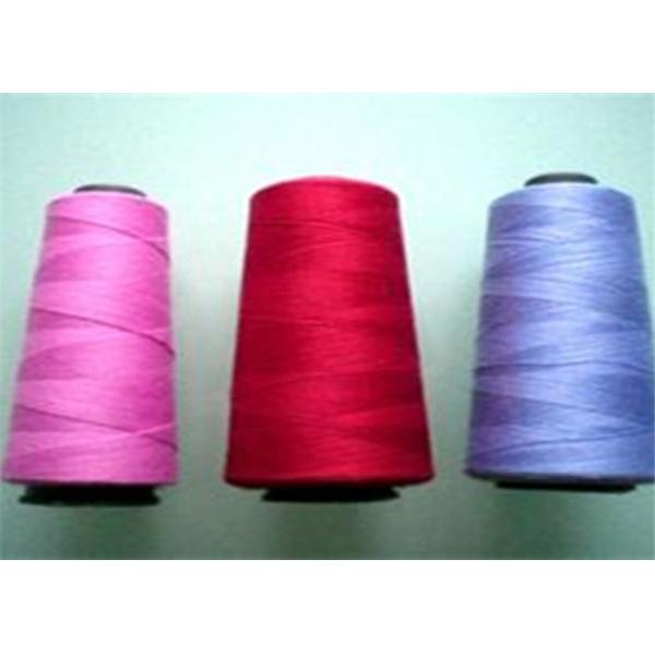 Dyed Colorful 100% Polyester Sewing Thread Yarn 40/2 , Polyester Thread For