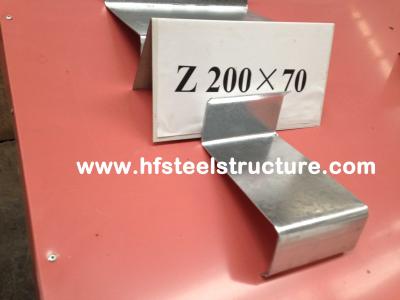 Custom Light Galvanised Steel Purlins For Warehouse Roof And Wall C Channel