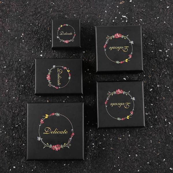 Exquisite Rectangle Large Velvet Gift Box , Blue Velvet Jewelry Box