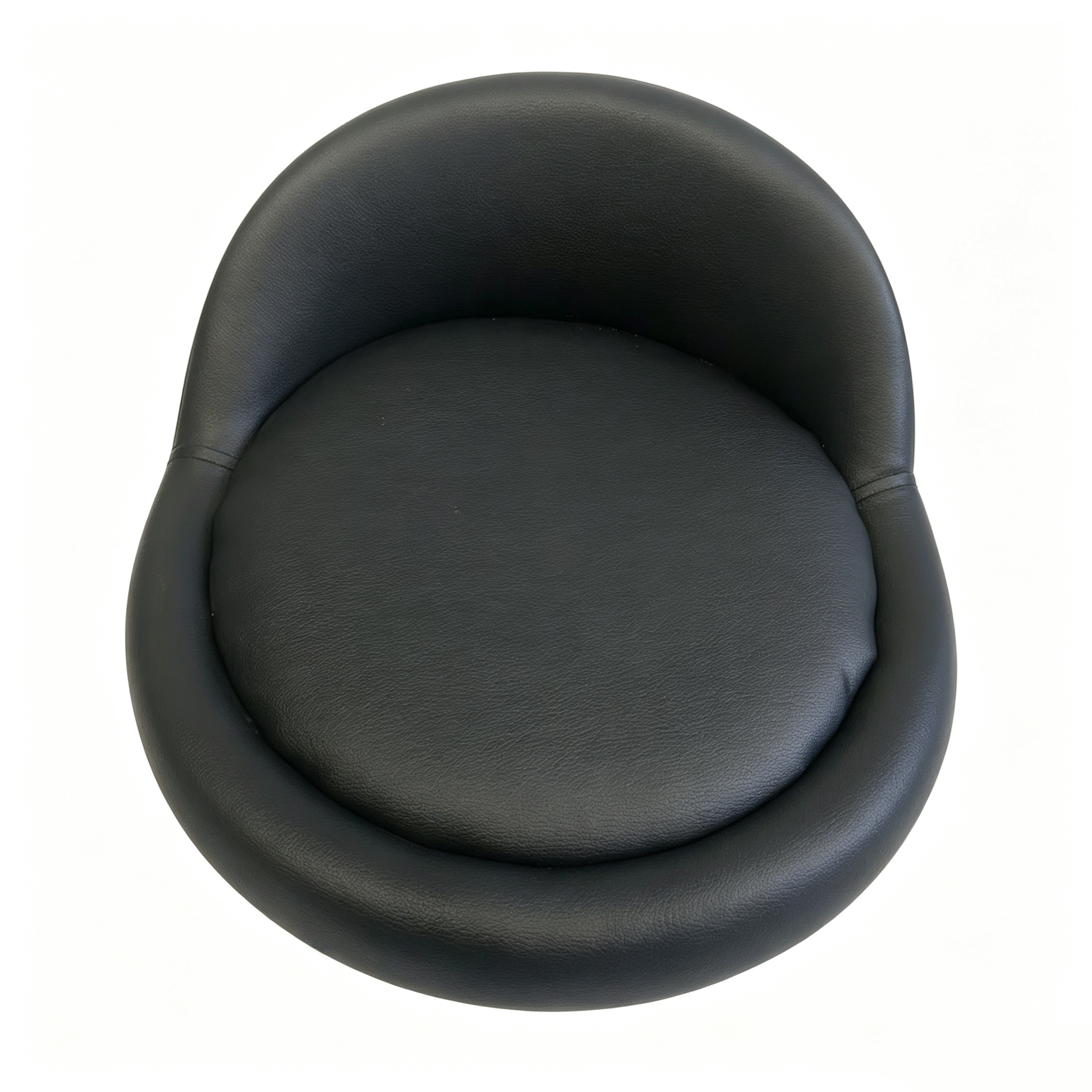 PU Surface Chair Cushion Pad with Short Backrest and Customizable Colors for Bar Stools and Home Use