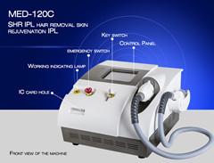 Professional IPL Laser Equipment Hair Depilation Machine 2000W Frequency 1 - 10 Hz
