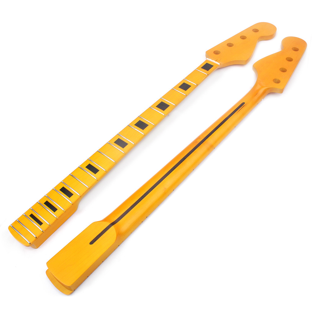 Длина 873 мм 5 струнный бас Гитара шея Fingerboard 21 Frets Headstock регулировка