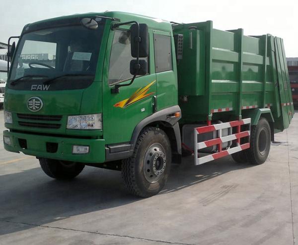 Caminhões comerciais da coleção Waste do compressor do lixo de FAW 10CBM 4x2