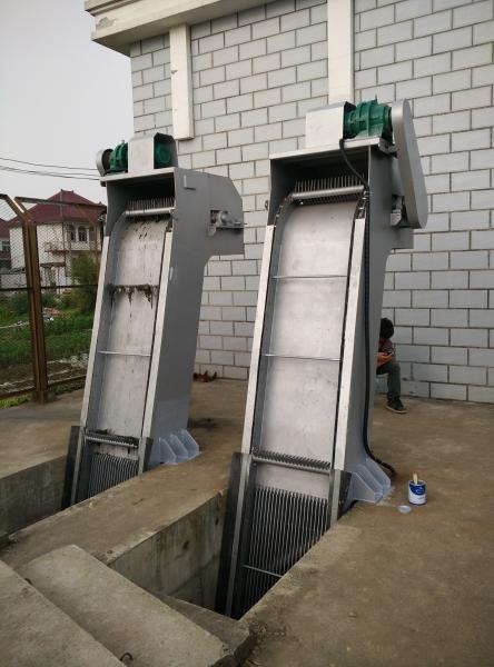 Multi Rake Wastewater Bar Screen Mechanical Type Remove Large Solid Reject