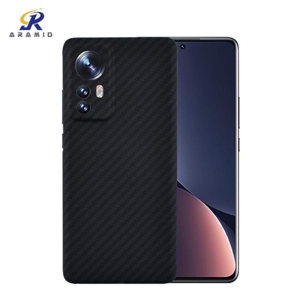 Da caixa material militar da fibra do carbono de Xiaomi 10 tampa completa do telefone da proteção Aramid