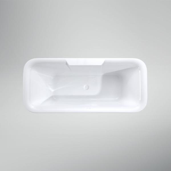 Indoor Tub Flexible Acrylic Freestanding Bathtub with Outer Frame and Legs Accessories
