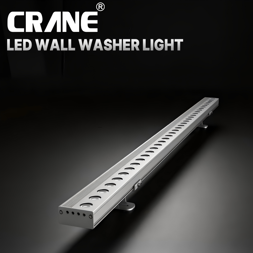 Modern DC24V Linear LED Wall Washer Facade Light For Villas Or City Landscape Projects