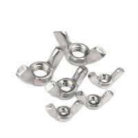 304 carcaça de aço inoxidável DIN315 Wing Nuts Butterfly Nut da precisão do RUÍDO 315 de Wing Nuts