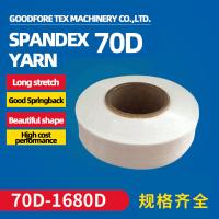 industrie sanitaire de soin de sangle enduite de fil de matériaux de filament du Spandex 70D