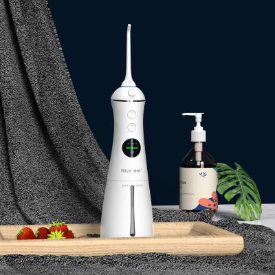 6+ dentes orais elétricos de trabalho de Irrigator da higiene oral de jato de água 300ml dos modos IPX7 que claream o fio dental de Flosser da água
