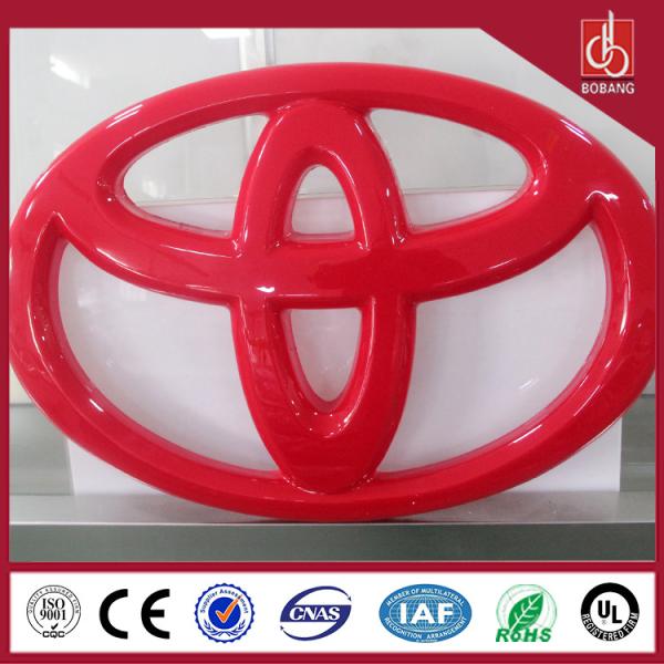 Outdoor 3D LED lighting car dealer signs for car company