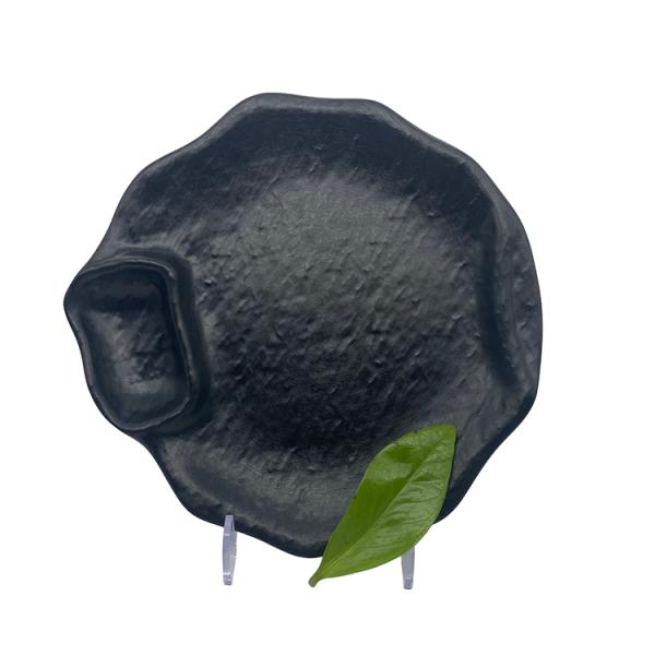 13'' Restaurant Hotel Flower Melamine Salad Plate Dinnerware Matte