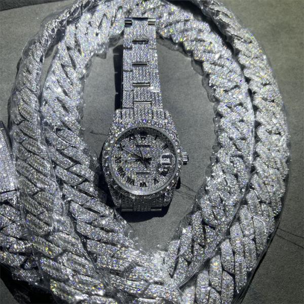 Изменение Rolex Handmade диаманта ювелирных изделий хмеля инкрустации тазобедренного изготовленного на заказ изготовленное на заказ заморозило вне