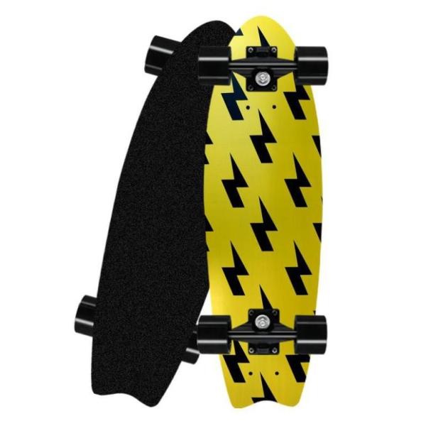 7 Layer Canadian Maple Mini Cruisers Skateboards Double Kick Deck Concave 28inch