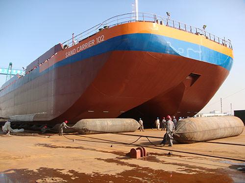 Diâmetro 1.5M Length 16M bolsas a ar de lançamento do navio de 8 camadas