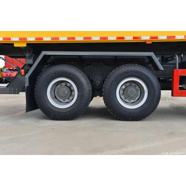 SinotruK HOWO TX 400 HP 6X4 6.3m Dump Truck 12 Forward Shift Number 2 Passengers