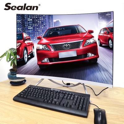 PC Frameless incurvé 1920x1080P de pouce AIO de l'écran I7 27 de la carte mère HM65 HM87 HM410