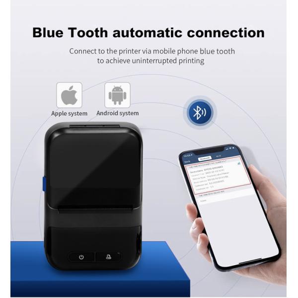 2inch Portable Wireless Thermal Mini Label Printer Shipping Exrpress Warehouse USB BT