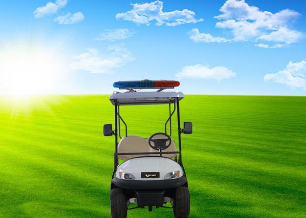Electric 48V Utility Golf Cart With Small Stainless Box  For Patrol