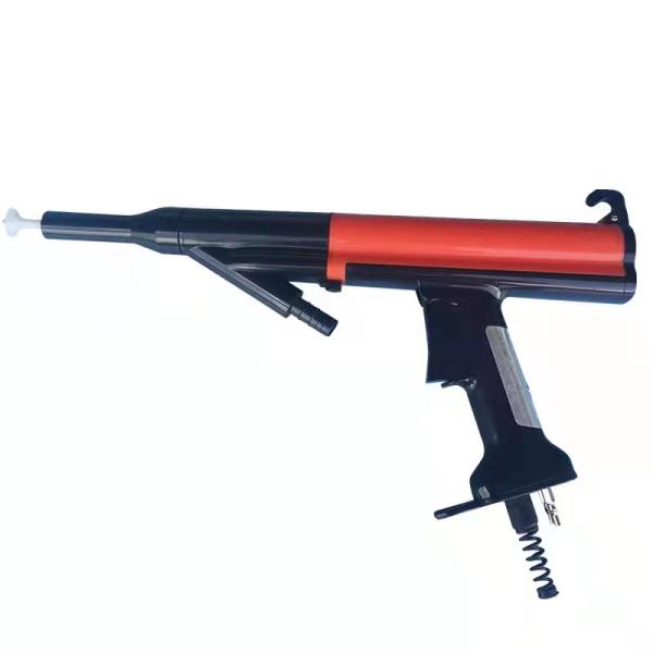 Машина для нанесения порошкового покрытия красным металлом