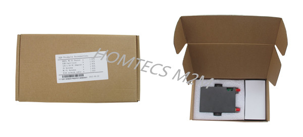 M3 RS232 RS485 Industrial GPRS Modem , Wireless M2M GSM 3G SMS Modem