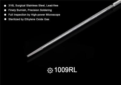 Long Taper Bug Pin Standard Serile Tattoo Needles OEM Package With Your Own Logo Available