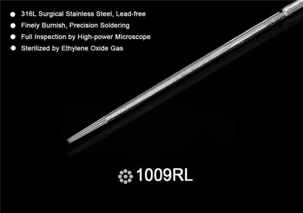 Long Taper Bug Pin Standard Serile Tattoo Needles OEM Package With Your Own Logo Available