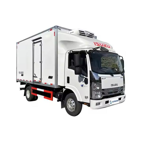 CIMC Refrigerator Truck 4*2 LHD Refrigerated Truck Trailer Food Refrigerator Freezer Truck Insulated for Sale