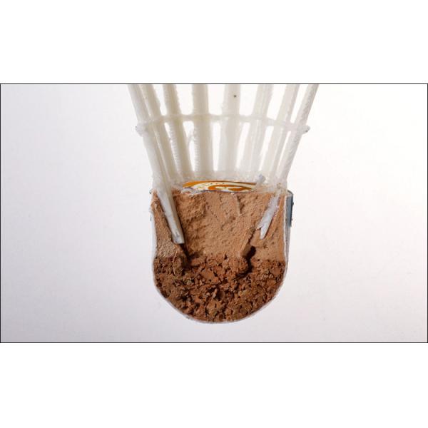 5g Weight White Goose Feather Shuttlecocks ideal for Badminton Training and Competition
