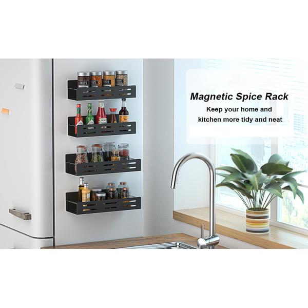 Кухонный организатор Магнитные полки для холодильника Экологически чистые и запасные