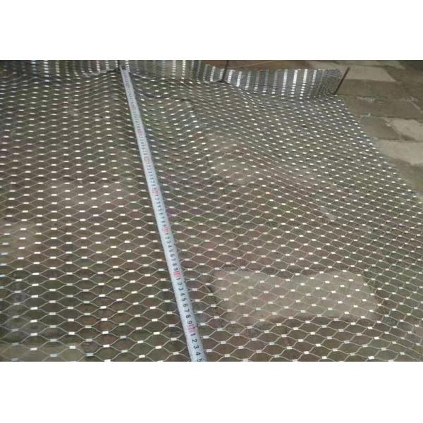 Oxidized Black Stainless Steel Cable Net 30mm*30mm Steel Wire Rope Net