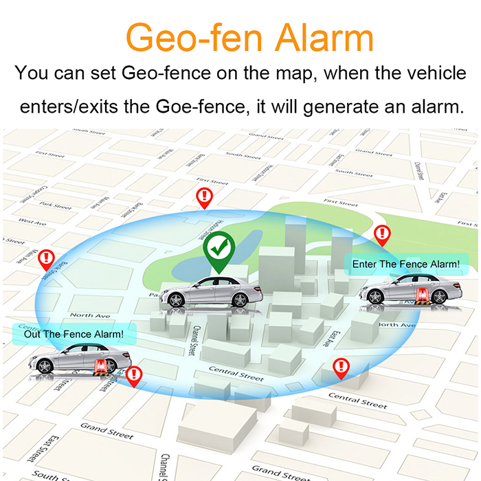 отслежыватель GPS корабля 2G GPRS с похищением SOS внутренной связи 2 путей анти- отслеживая набор
