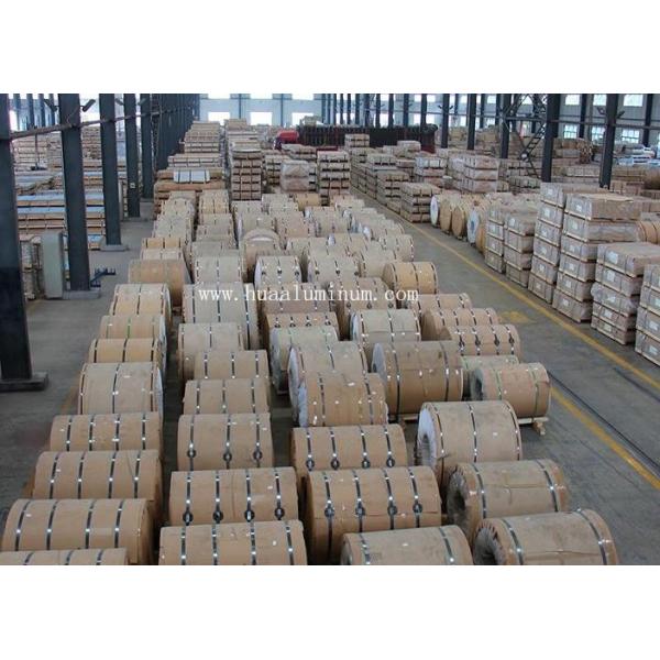 H116 6mm Tickness Painted Aluminum Coil With Blue Color Coated