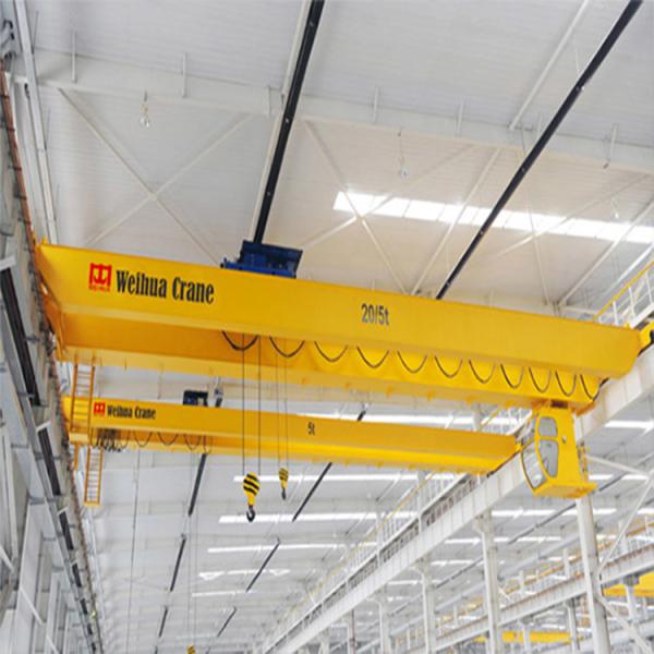 Span 7.5m-31.5m Double Girder Overhead Crane 10 Ton Bridge Crane QD Type