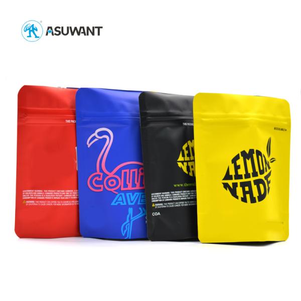 Os sacos de Mylar da prova do cheiro do alimento dos meninos da selva de Runtz levantam-se sacos sem perigo para as crianças