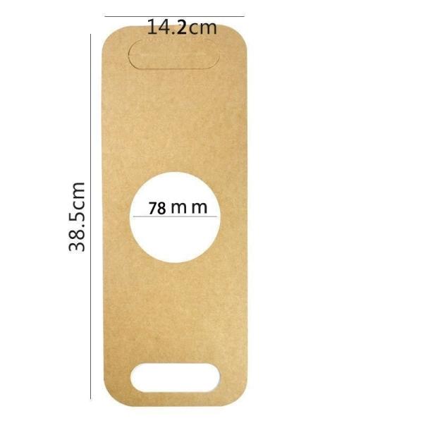 Customizable Kraft Paper Take Away Tea Coffee Cup Holders for Your Business Needs