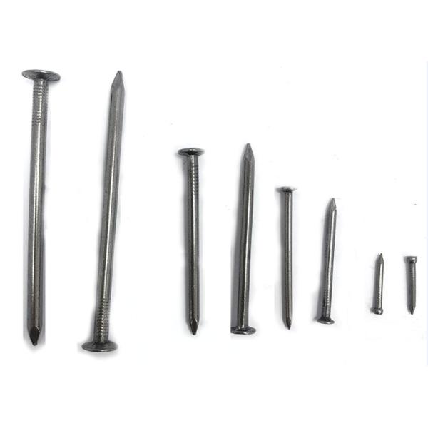 2 дюйма в длину Плоская голова полированные ногти для строительства