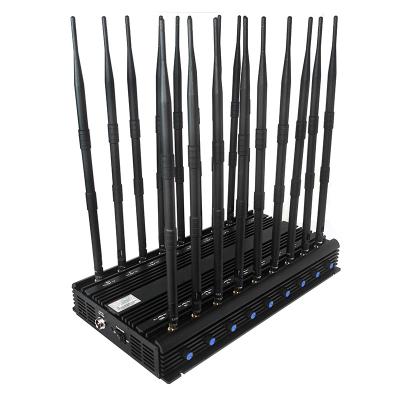 Jammer do sinal do telefone celular da antena CDMA 42W da frequência ultraelevada Lojack 18 do VHF