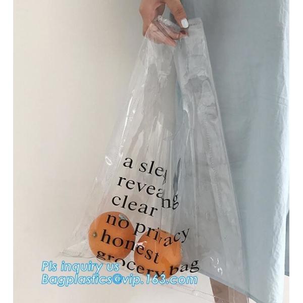 Beach Tote Bag Pvc Handle Bags, Handle Zipper lock Transparent Clear pvc Packaging bag, PP PVC handle bag for packages
