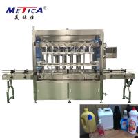 1 - machine d'embouteillage liquide 2000 BPH de remplissage de bouteilles 5L de pâte complètement automatique de machine