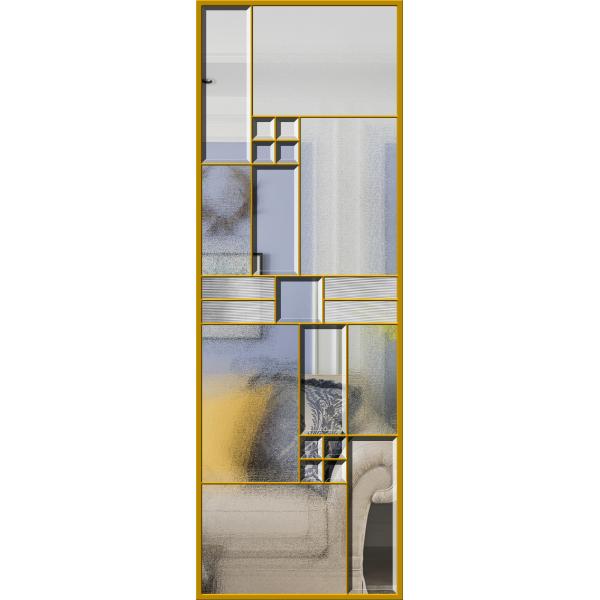 Original Artwork Architectural Decorative Stained Glass Door Panels Nouveau Art Deco