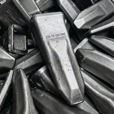 205-70-19570RC Forged Rock Bucket Teeth For Komatsu PC200-8 PC210-8